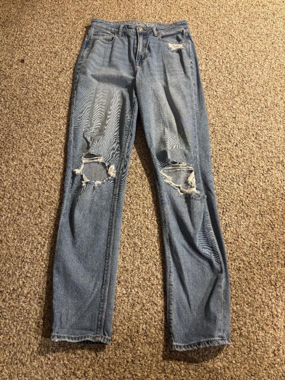 American Eagle Mom Jean Comfort Stretch Size 4 X LONG